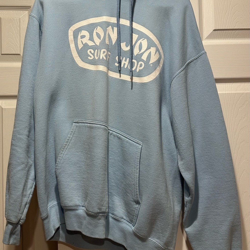 Ron Jon Light Blue Surf Shop Hoodie